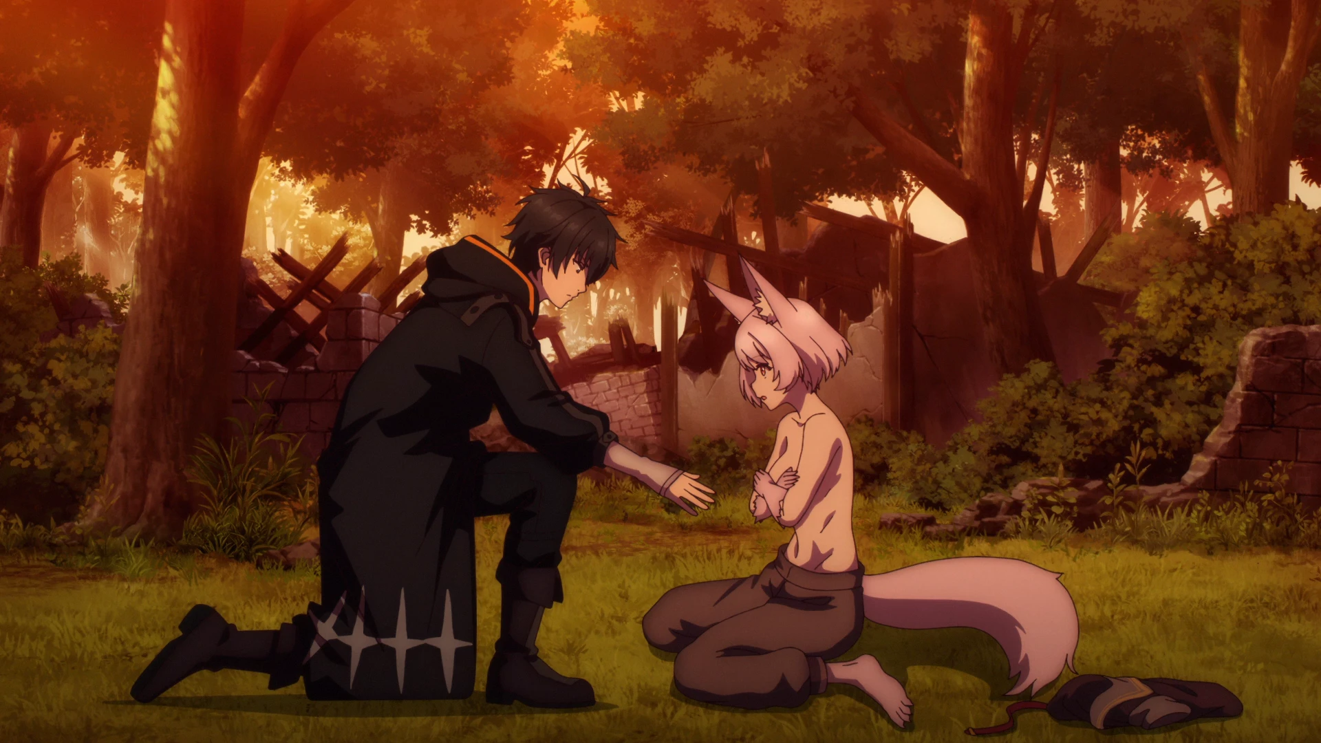 瞬间治疗却被视为无用而被流放的天才治疗师，以暗黑治疗师的身份幸福地生活着 第1话