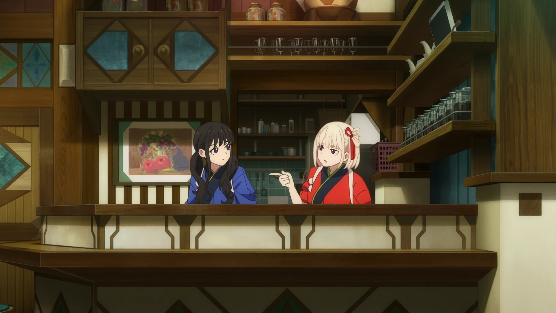 莉可丽丝 Friends are thieves of time. 第3话