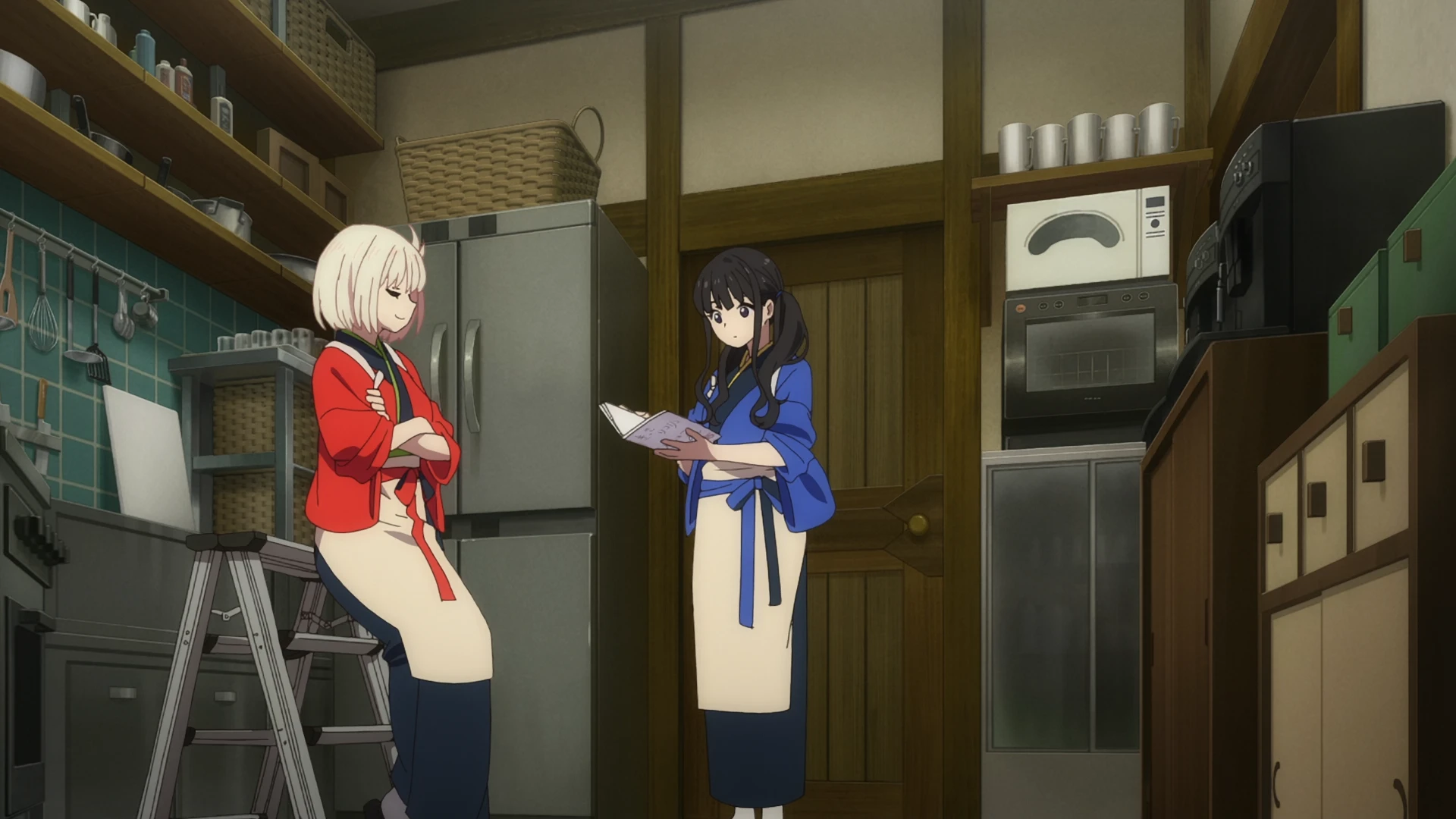 莉可莉丝 Friends are thieves of time. 第3话