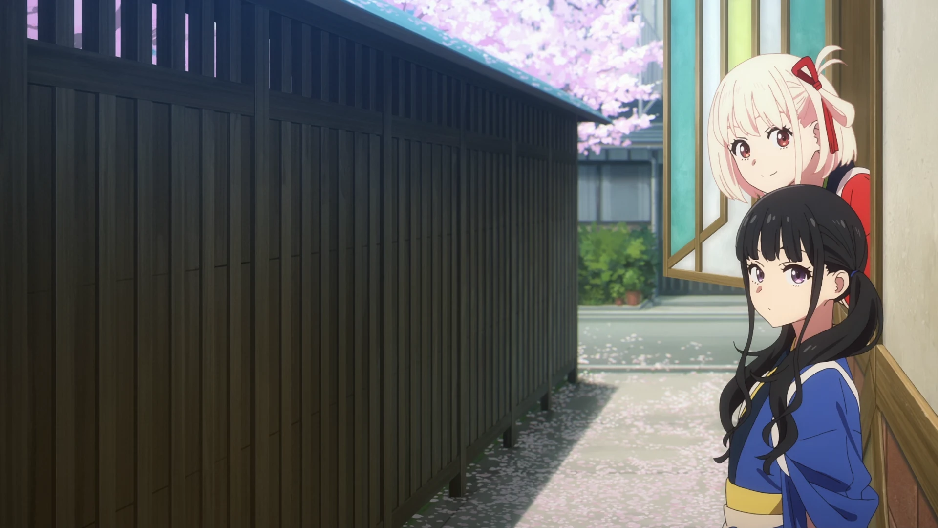 莉可丽丝 Friends are thieves of time. 第1话